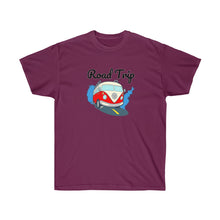 Load image into Gallery viewer, Road Trip VW Bus T-Shirt - dogs-wine