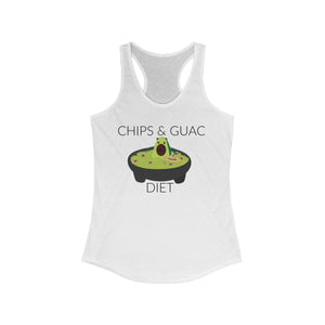 Chips and Guac Diet Tank - dogs-wine