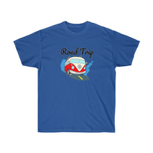 Load image into Gallery viewer, Road Trip VW Bus T-Shirt - dogs-wine