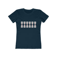 Load image into Gallery viewer, Robo Love Women's The Boyfriend Tee - dogs-wine