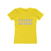 Load image into Gallery viewer, Robo Love Women's The Boyfriend Tee - dogs-wine