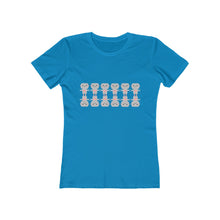 Load image into Gallery viewer, Robo Love Women's The Boyfriend Tee - dogs-wine