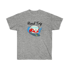Load image into Gallery viewer, Road Trip VW Bus T-Shirt - dogs-wine