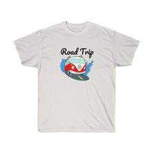Load image into Gallery viewer, Road Trip VW Bus T-Shirt - dogs-wine