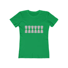 Load image into Gallery viewer, Robo Love Women's The Boyfriend Tee - dogs-wine