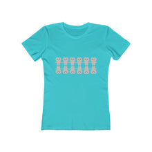 Load image into Gallery viewer, Robo Love Women's The Boyfriend Tee - dogs-wine