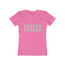 Load image into Gallery viewer, Robo Love Women's The Boyfriend Tee - dogs-wine