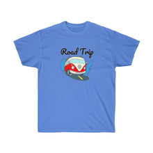 Load image into Gallery viewer, Road Trip VW Bus T-Shirt - dogs-wine