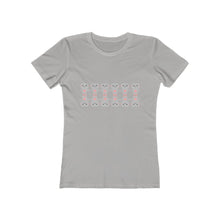 Load image into Gallery viewer, Robo Love Women's The Boyfriend Tee - dogs-wine
