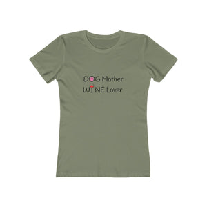 Dog Mother T-shirt - dogs-wine