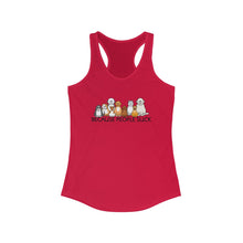 Load image into Gallery viewer, Dogs, Because People Suck Women&#39;s Racerback Tank - dogs-wine