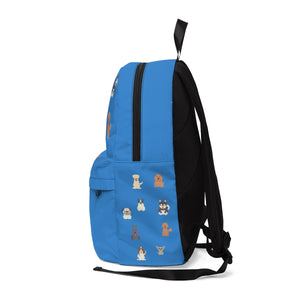 All the Dogs! Unisex Classic Backpack - dogs-wine