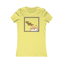 Load image into Gallery viewer, Not Today - Women&#39;s Favorite Tee - dogs-wine