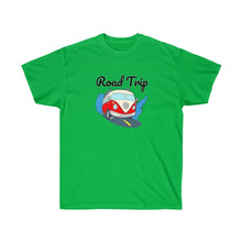 Load image into Gallery viewer, Road Trip VW Bus T-Shirt - dogs-wine