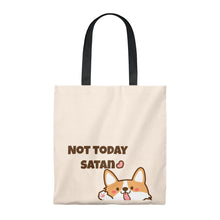 Load image into Gallery viewer, Not Today Vintage Tote Bag - dogs-wine