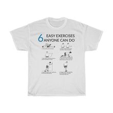 Load image into Gallery viewer, Easy Exercises Unisex Cotton Tee - dogs-wine