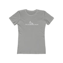 Load image into Gallery viewer, The Running Mom Women&#39;s Boyfriend Tee - dogs-wine